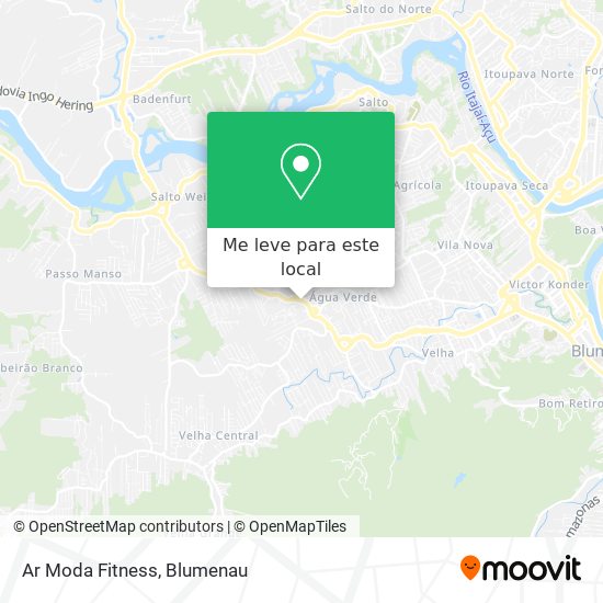 Ar Moda Fitness mapa