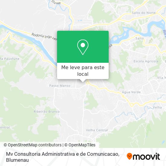 Mv Consultoria Administrativa e de Comunicacao mapa