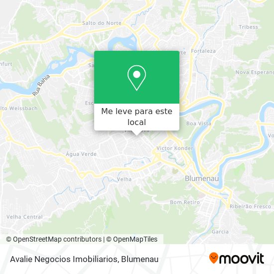 Avalie Negocios Imobiliarios mapa