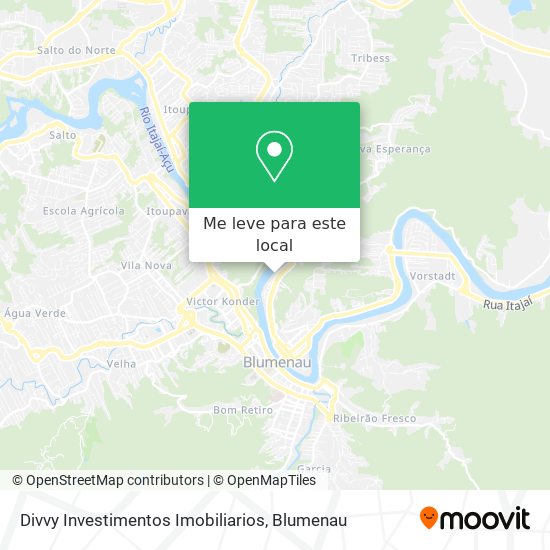 Divvy Investimentos Imobiliarios mapa