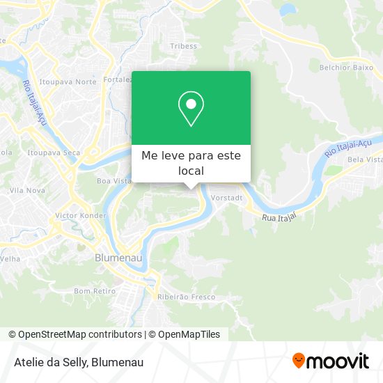 Atelie da Selly mapa