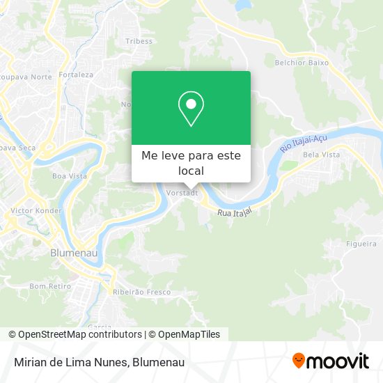 Mirian de Lima Nunes mapa