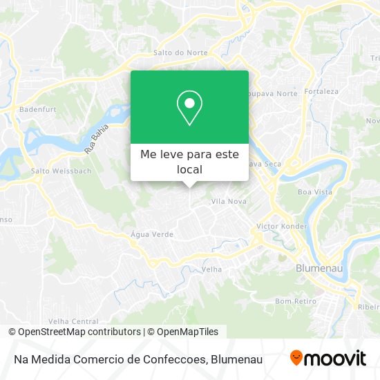 Na Medida Comercio de Confeccoes mapa
