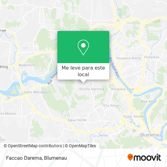 Faccao Darema mapa