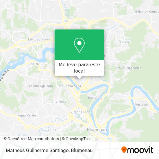 Matheus Guilherme Santiago mapa