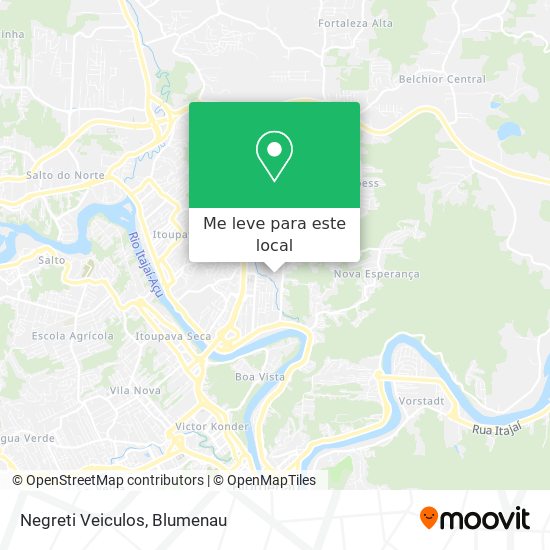 Negreti Veiculos mapa