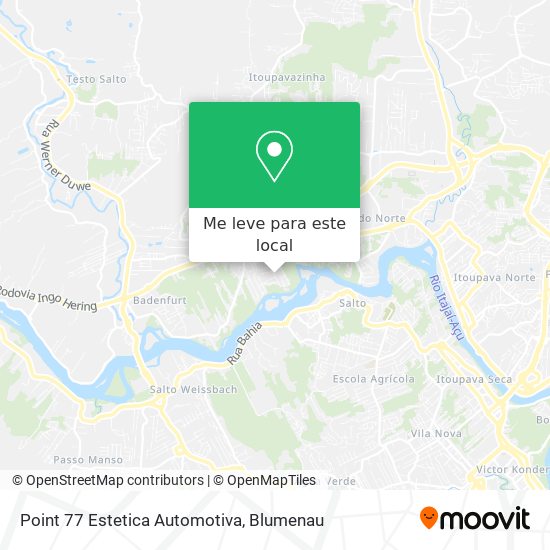 Point 77 Estetica Automotiva mapa