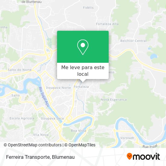 Ferreira Transporte mapa