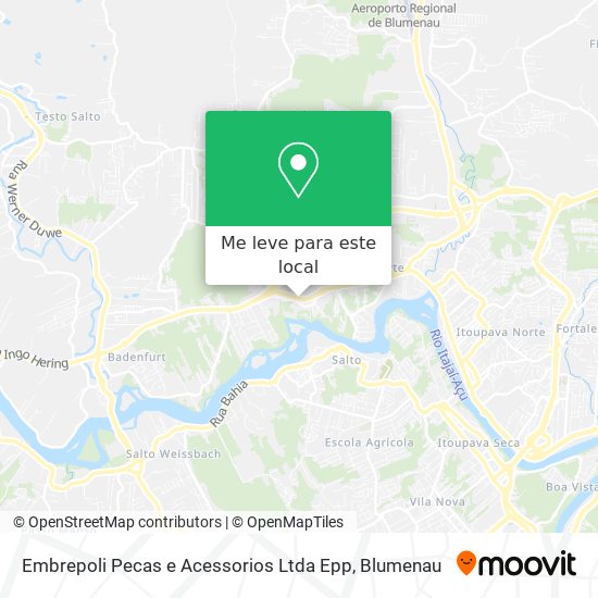 Embrepoli Pecas e Acessorios Ltda Epp mapa