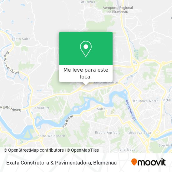 Exata Construtora & Pavimentadora mapa