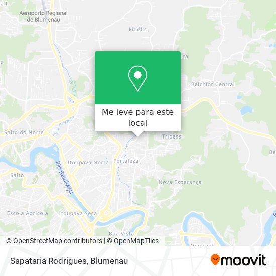 Sapataria Rodrigues mapa