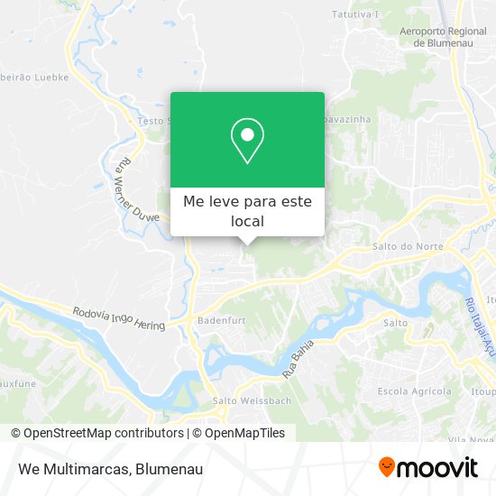 We Multimarcas mapa