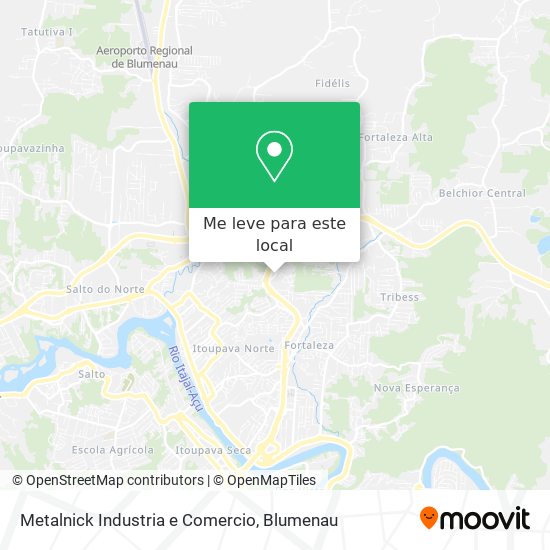 Metalnick Industria e Comercio mapa