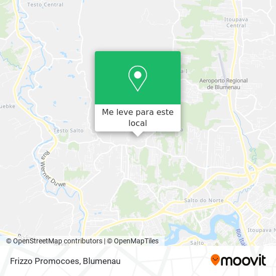Frizzo Promocoes mapa