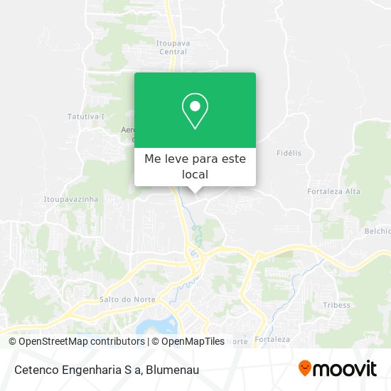 Cetenco Engenharia S a mapa