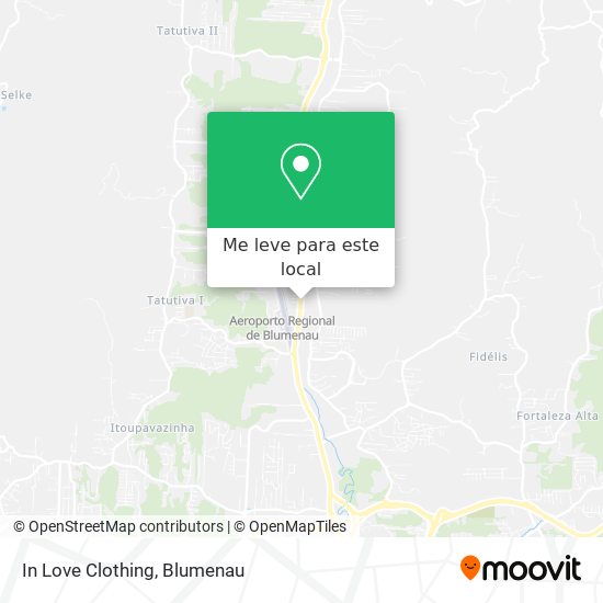 In Love Clothing mapa