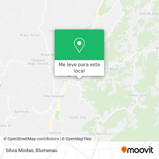 Silvia Modas mapa