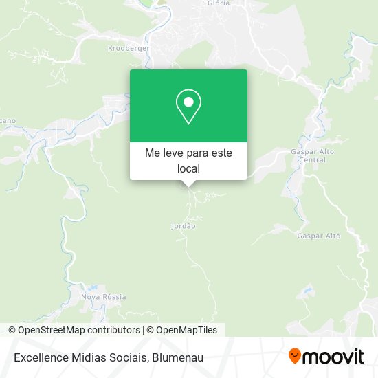 Excellence Midias Sociais mapa