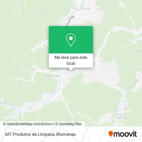 MT Produtos de Limpeza mapa