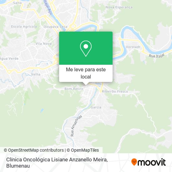 Clínica Oncológica Lisiane Anzanello Meira mapa