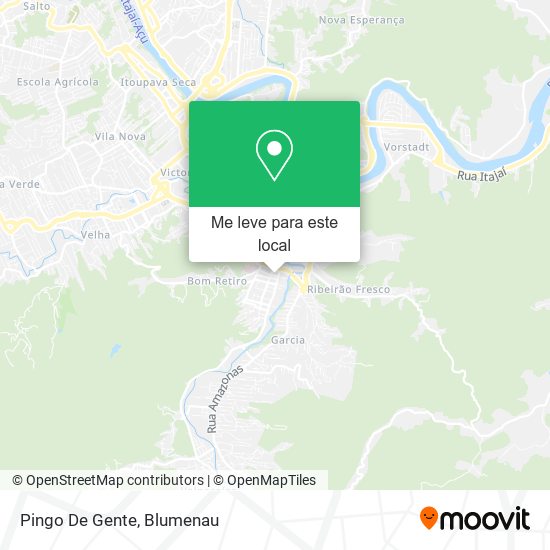 Pingo De Gente mapa