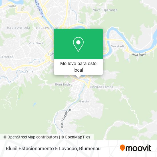 Blunil Estacionamento E Lavacao mapa