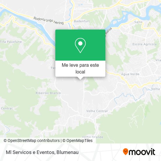 Ml Servicos e Eventos mapa