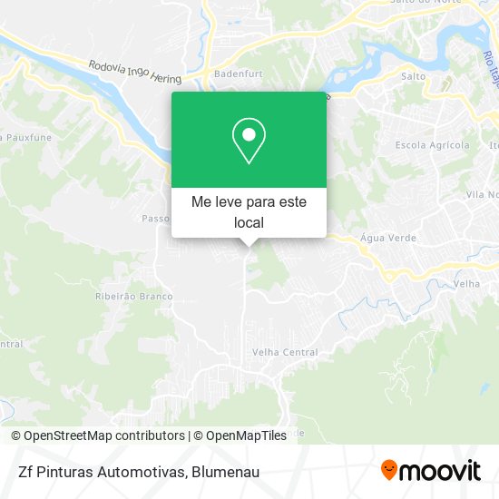 Zf Pinturas Automotivas mapa