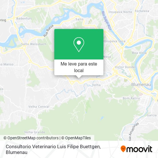 Consultorio Veterinario Luis Filipe Buettgen mapa