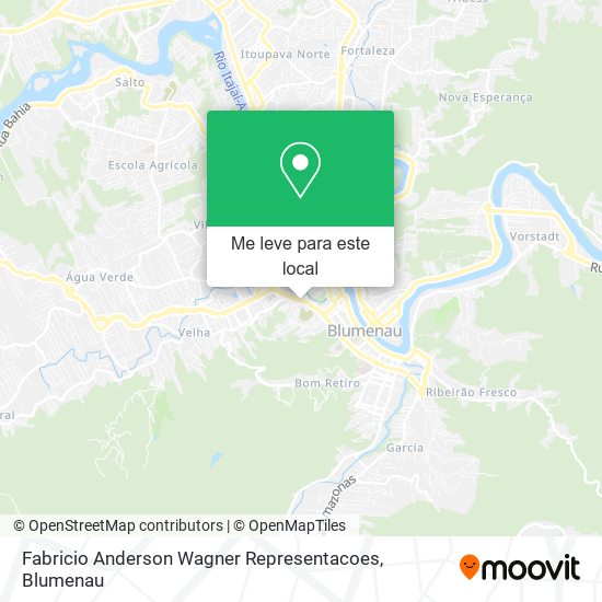 Fabricio Anderson Wagner Representacoes mapa