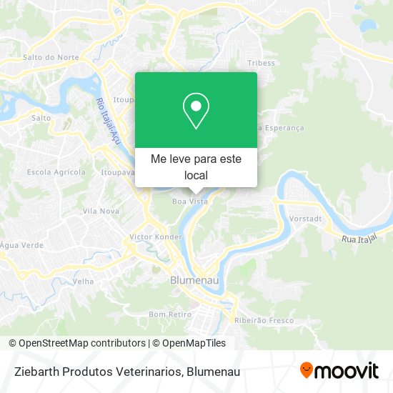 Ziebarth Produtos Veterinarios mapa