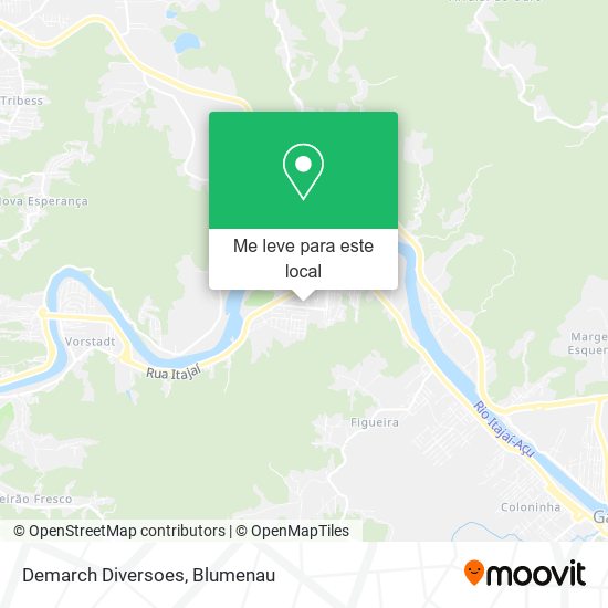Demarch Diversoes mapa