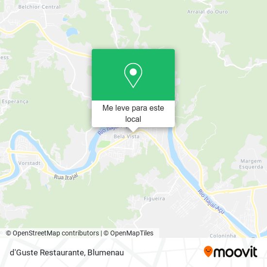 d'Guste Restaurante mapa