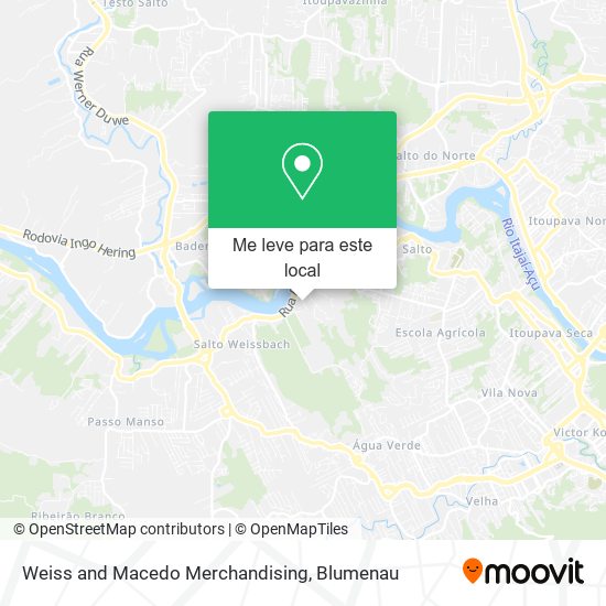 Weiss and Macedo Merchandising mapa