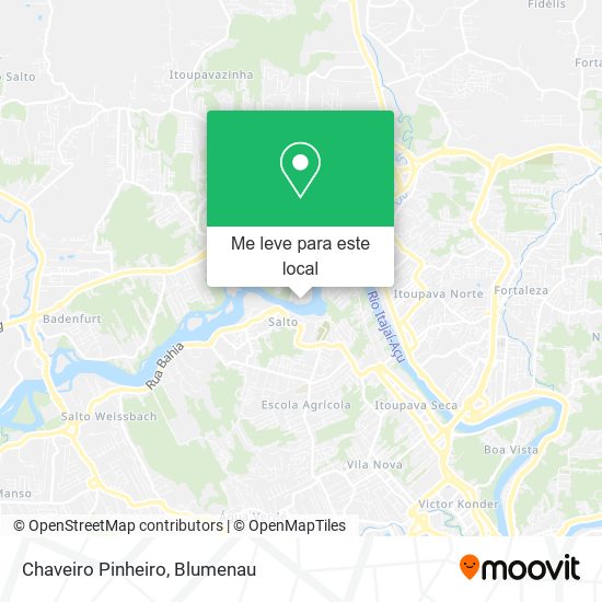 Chaveiro Pinheiro mapa