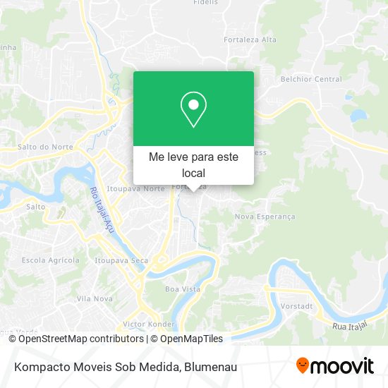 Kompacto Moveis Sob Medida mapa