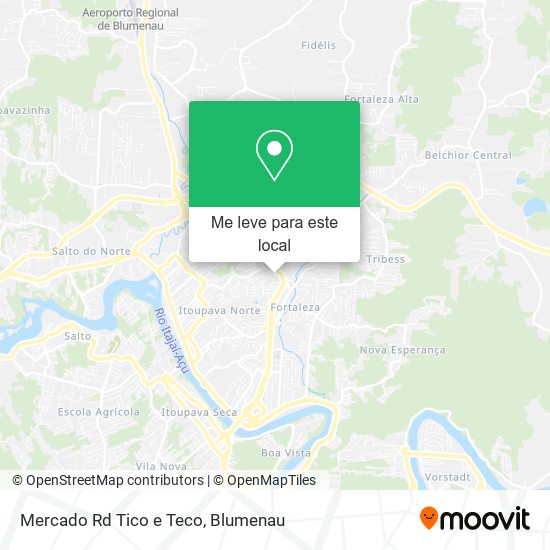 Mercado Rd Tico e Teco mapa