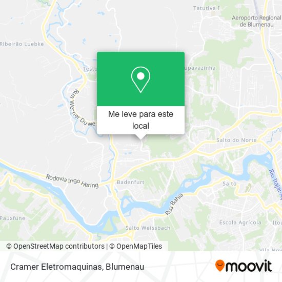 Cramer Eletromaquinas mapa