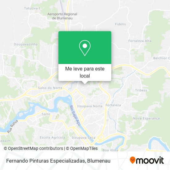 Fernando Pinturas Especializadas mapa