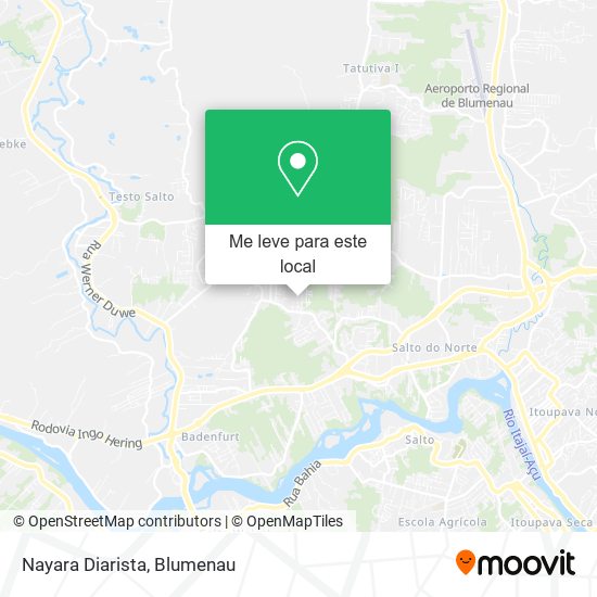 Nayara Diarista mapa