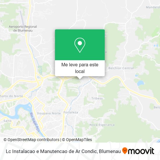 Lc Instalacao e Manutencao de Ar Condic mapa