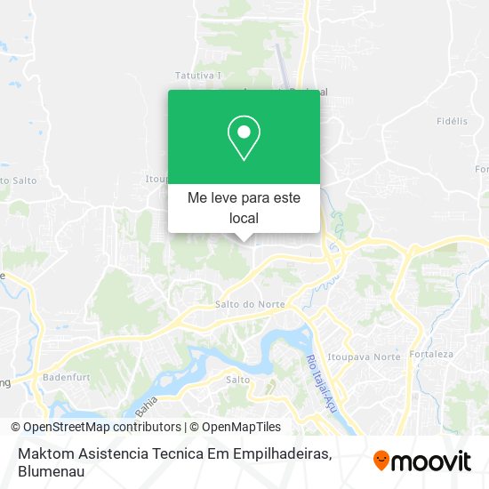Maktom Asistencia Tecnica Em Empilhadeiras mapa