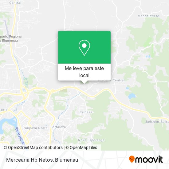 Mercearia Hb Netos mapa