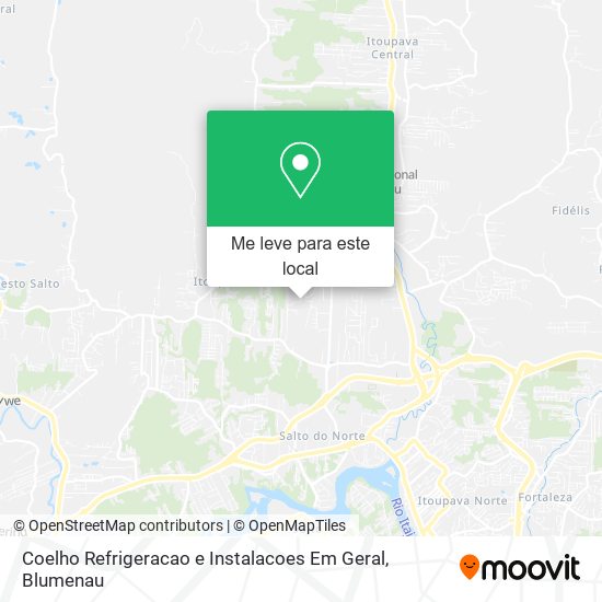 Coelho Refrigeracao e Instalacoes Em Geral mapa