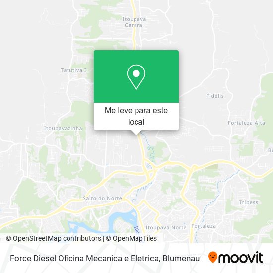 Force Diesel Oficina Mecanica e Eletrica mapa