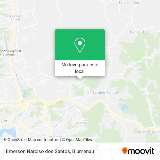 Emerson Narciso dos Santos mapa