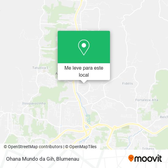 Ohana Mundo da Gih mapa