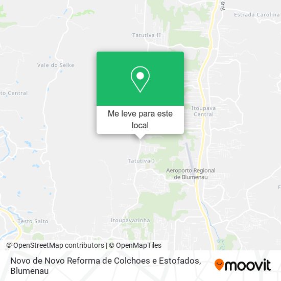 Novo de Novo Reforma de Colchoes e Estofados mapa