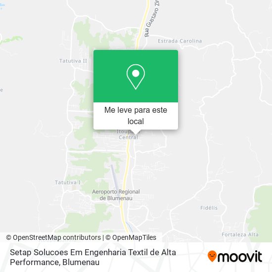 Setap Solucoes Em Engenharia Textil de Alta Performance mapa