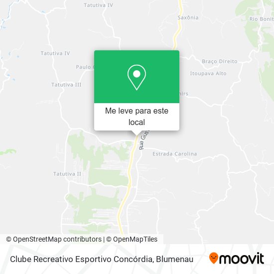 Clube Recreativo Esportivo Concórdia mapa